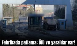 Fabrikada patlama: Ölü ve yaralılar var