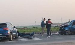 Mardin'de otomobil ile cip kafa kafaya çarpıştı! 1 ölü, 2 yaralı