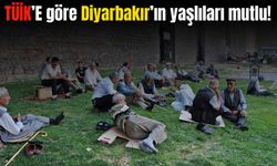 TÜİK’E göre en mutlu yaşlılar Diyarbakır’da!