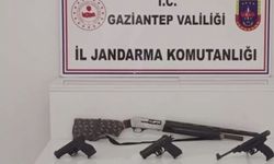 Gaziantep'te 14 adet ruhsatsız silah yakalandı! 11 gözaltı