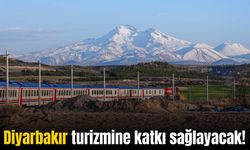 Türkiye'nin yeni turistik treni Diyarbakır’a ulaştı!