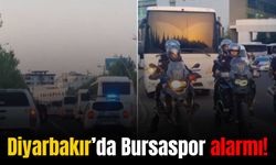 Diyarbakır'da Bursaspor'a zırhlı koruma: Kuş uçurtulmuyor!