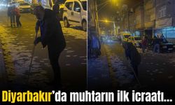 Diyarbakır’da seçimi kazanan muhtarın ilk icraatı gündem oldu