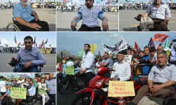 Engelliler, Gazze katliamına karşı İslam dünyasının suskunluğuna karşı çıktı