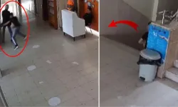 Okul merdiveninde pusuya yatan öğrenci öğretmenini bıçakladı!
