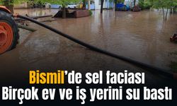 Tepe’de sel faciası: Birçok ev ve iş yerini su bastı