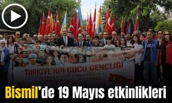 Bismil’de 19 Mayıs Gençlik ve Spor Bayramı gençlik yürüyüşü yapıldı