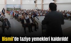 Bismil’de taziye yemekleri kaldırıldı, taziye yerleri ile ilgili önemli kararlar alındı