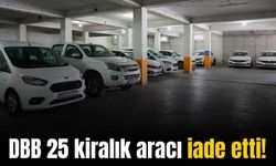 Diyarbakır Büyükşehir Belediyesi, 25 kiralık aracı iade etti