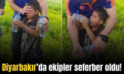 Diyarbakır'da kaybolan çocuk için ekipler seferber oldu