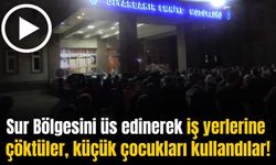 Diyarbakır’da esnafın işyerlerine çöken suç örgütü çökertildi