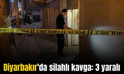 Diyarbakır'da komşular arasında silahlı kavga: 3 yaralı