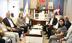 Eski HDP milletvekili İpekyüz’den Bismil Belediyesine ziyaret