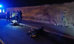 İki motosiklet çarpıştı! 2 sürücü de öldü