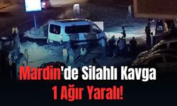 Mardin'de Silahlı Kavga: 1 Ağır Yaralı!