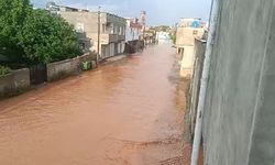 Yağışlar Nedeniyle Mahalle Sular Altında Kaldı