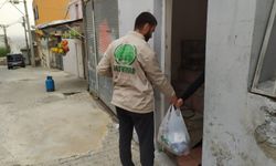 Umut Kervanı Mardin'de 100 Aileye Gıda Yardımı Yaptı