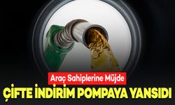 Araç Sahiplerine Müjde: Çifte İndirim Pompaya Yansıdı