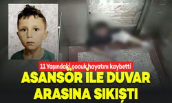 Asansör ve Duvar Arasında Sıkışan 11 Yaşındaki Çocuk Hayatını Kaybetti