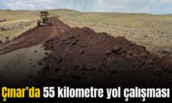 Çınar’da onlarca köye 55 kilometrelik yol yapılıyor