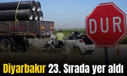 Diyarbakır’da 561 trafik kazasında 1 kişi öldü, 444 kişi yaralandı