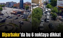 Diyarbakır’da Kurban Bayramında trafik yoğunluğu bu 6 noktaya yığılacak