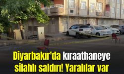 Bayram gününde Diyarbakır'da kıraathaneye silahlı saldırı! Yaralılar var