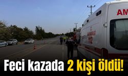 Feci kazada 2 kişi yaşamını yitirdi