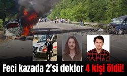 Feci kazada 2’si doktor 4 kişi öldü!