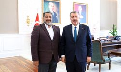 AK Parti Diyarbakır İl Başkanı Ocak'tan Bakan Koca'yı ziyaretinde ne konuştu?