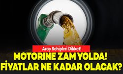 Motorine Zam Yolda! Fiyatlar Ne Kadar Olacak?