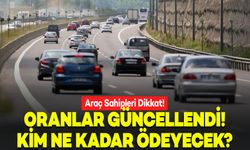 Trafik Sigortası Oranlarında Güncelleme! Kim Ne Kadar Ödeyecek?