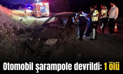 Otomobil şarampole devrildi: 1 ölü, 6 yaralı