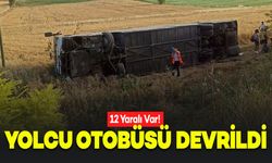 Otobüs Kazası: 12 Kişi Yaralandı