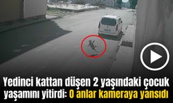 Yedinci kattan düşen 2 yaşındaki çocuk yaşamını yitirdi