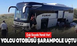 Yolcu Otobüsü Şarampole Uçtu Çok Sayıda Yaralı Var!