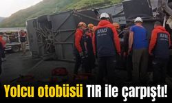 Yolcu otobüsü ile TIR çarpıştı: Çok sayıda ölü ve yaralı var!