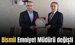 Bismil Emniyet Müdürü veda etti