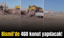 Bismil’de 460 konutun yapımına başlandı