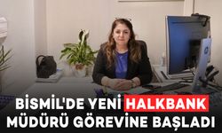 Halkbank'ın Bismil yeni Şube Müdürü Baran Karaaslan göreve başladı