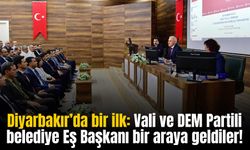 Diyarbakır’da Vali ve Belediye Başkanı yıllar sonra bir araya geldiler