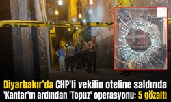 Diyarbakır’da 'Kantar'ın ardından 'Topuz' operasyonu: 5 gözaltı