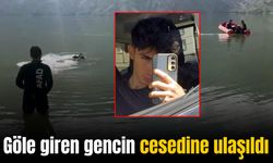 Baraj gölüne giren 17 yaşındaki gencin cansız bedeni bulundu
