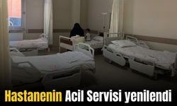 Diyarbakır’da Devlet Hastanesinin Acil Servisi yenilendi