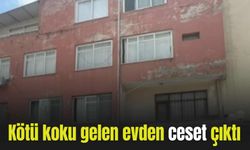 Kötü koku gelen evden Öztürk'ün cesedi çıktı