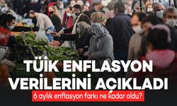 TÜİK Haziran ayı enflasyon verilerini duyurdu 6 aylık enflasyon farkı ne kadar oldu?