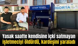 Uyuşturucu bağımlısı, işletmeciyi öldürdü, kardeşini yaraladı