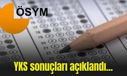 YKS sonuçları açıklandı...