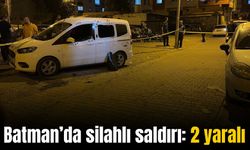 Batman’da hafif ticari araca silahlı saldırı: 2 yaralı