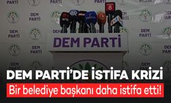 DEM Parti’de istifa krizi: Bir belediye başkanı daha istifa etti!